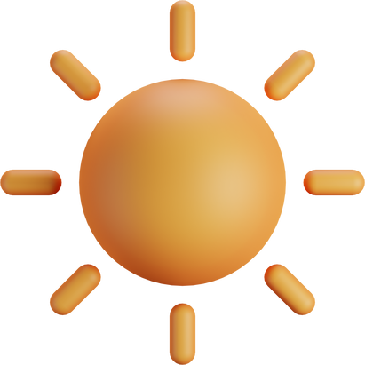 Sun 3D Icon